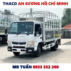 XE TẢI MITSUBISHI NHẬT BẢN 1,9 TẤN THÙNG MUI BẠT MỚI NHẤT