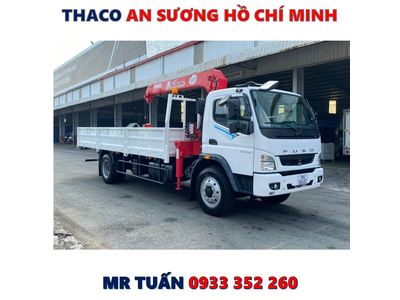 XE TẢI FUSO FI 170L TẢI CẨU UNIC URV344K MỚI NHẤT