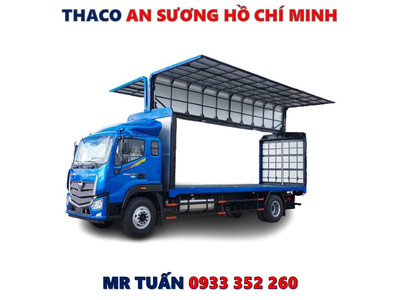 XE TẢI FOTON AUMAN C160 THÙNG CÁNH DƠI TẢI 9,1 TẤN