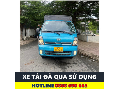 XE TẢI CŨ KIA K250 THÙNG MUI BẠT 5 BỬNG TẢI 2,49 TẤN