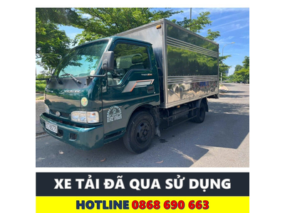 XE TẢI CŨ KIA K165 THÙNG KÍN ĐỜI 2015 GIÁ TỐT