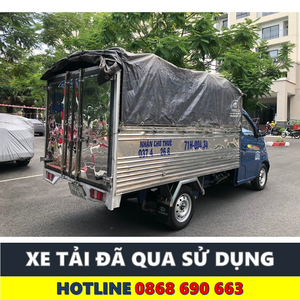 XE TẢI CŨ TERA 100 THÙNG MUI BẠT ĐỜI 2021 TẢI 1 TẤN GIÁ TỐT