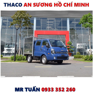 GIÁ XE TẢI KIA K200SD CABIN ĐÔI 1 CẦU (6 người) MỚI NHẤT