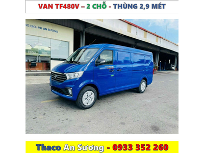 XE TẢI VAN THACO TF480V 945KG THÙNG 2,9 MÉT