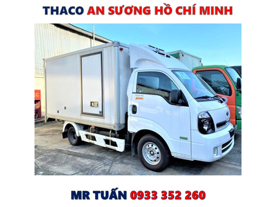 XE TẢI KIA K200 THÙNG ĐÔNG LẠNH TẢI 1,49 TẤN MỚI NHẤT