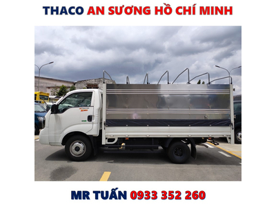 XE TẢI KIA K250 THÙNG MUI BẠT 3 BỬNG TẢI 2,49 TẤN MỚI NHẤT
