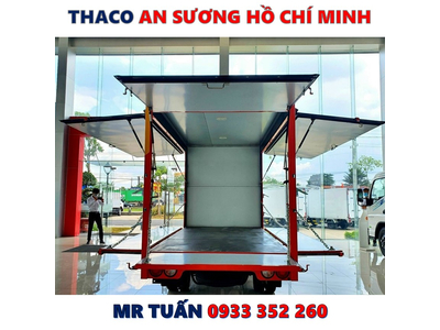 XE TẢI KIA K200 EURO 5 THÙNG CÁNH DƠI MỚI NHẤT
