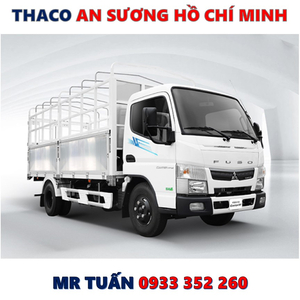 XE TẢI FUSO CANTER TF4.9 THÙNG KÍN TẢI 1,9 TẤN MỚI NHẤT