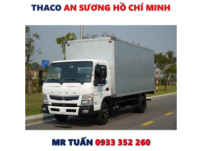 XE TẢI FUSO CANTER TF7.5 THÙNG KÍN Tải 3,5 TẤN MỚI NHẤT