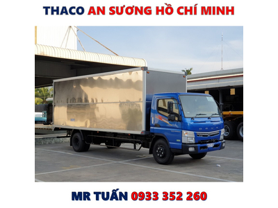 XE TẢI FUSO CANTER TF8.5L THÙNG KÍN TẢI 4,7 TẤN