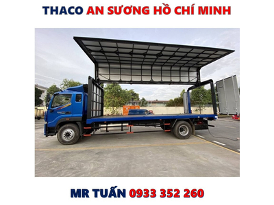 XE TẢI FOTON AUMAN C160 THÙNG CÁNH DƠI TẢI 9,1 TẤN