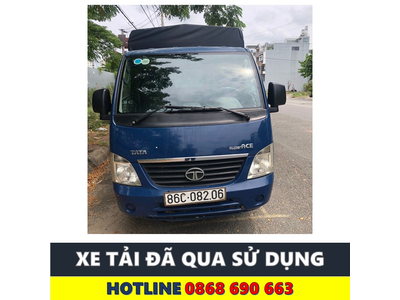XE TẢI CŨ TATA 2016 THÙNG MUI BẠT GIÁ CỰC TỐT