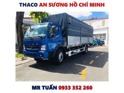 XE TẢI MITSUBISHI FUSO FI 170L THÙNG BỬNG NHÔM TẢI 8,2 TẤN MỚI NHẤT