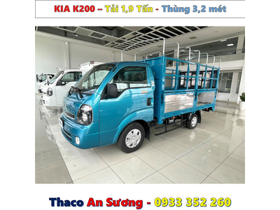 XE TẢI KIA K200 1,9 TẤN MUI BẠT