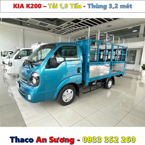 XE TẢI KIA K200 1,9 TẤN MUI BẠT