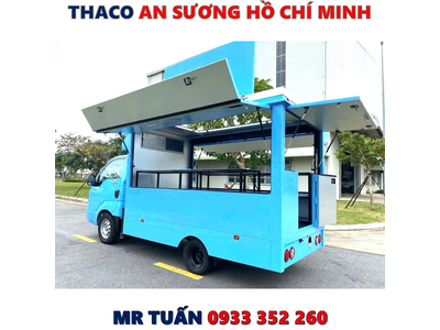 XE TẢI KIA K200 THÙNG BÁN HÀNG LƯU ĐỘNG TẢI 1,490 KG BH2 MỚI NHẤT