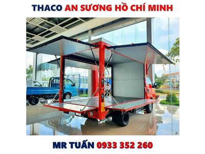 XE TẢI KIA K200 EURO 5 THÙNG CÁNH DƠI MỚI NHẤT