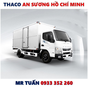 XE TẢI FUSO CANTER TF4.9 THÙNG KÍN TẢI 1,9 TẤN MỚI NHẤT