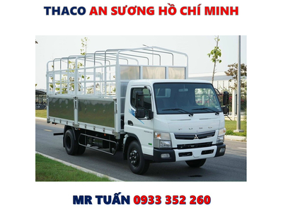 XE TẢI MITSUBISHI NHẬT BẢN 1,9 TẤN THÙNG MUI BẠT MỚI NHẤT