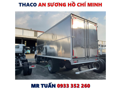 XE TẢI 8 TẤN THÙNG KÍN MITSUBISHI FI170 THÙNG DÀI 6,1 MÉT