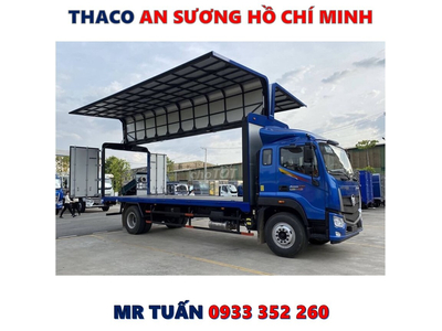 XE TẢI FOTON AUMAN C160 THÙNG CÁNH DƠI TẢI 9,1 TẤN