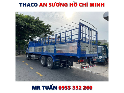 XE TẢI FOTON AUMAN C240 THÙNG MUI BẠT TẢI 14 TẤN