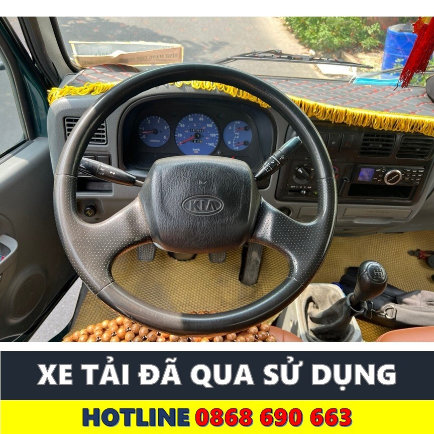 XE TẢI CŨ KIA K140 THÙNG KÍN