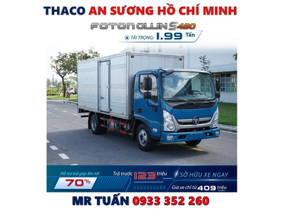 GIÁ XE TẢI OLLIN S490 THÙNG KÍN TẢI 1.9 TẤN MỚI NHẤT