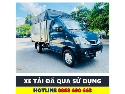 XE TẢI CŨ THACO TOWNER 990 MUI BẠT 2021TẢI 850KG