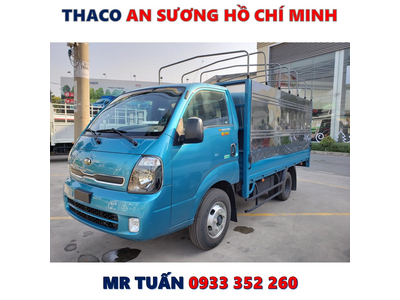 XE TẢI KIA K250 THÙNG MUI BẠT 3 BỬNG TẢI 2,49 TẤN MỚI NHẤT