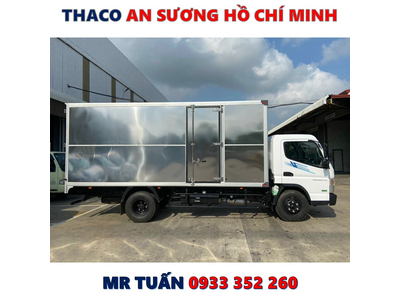 XE TẢI FUSO CANTER TF7.5 THÙNG KÍN Tải 3,5 TẤN MỚI NHẤT