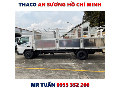 XE TẢI FUSO CANTER TF8.5L THÙNG BẠT TẢI 4,6 TẤN MỚI NHẤT