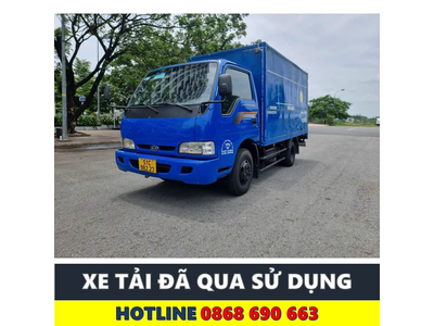 XE TẢI CŨ KIA K140 THÙNG KÍN 2017 SIÊU ĐẸP