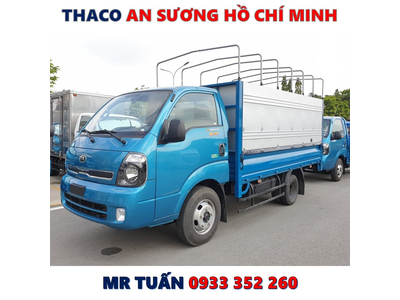 XE TẢI KIA K250 THÙNG MUI BẠT 3 BỬNG TẢI 2,49 TẤN MỚI NHẤT