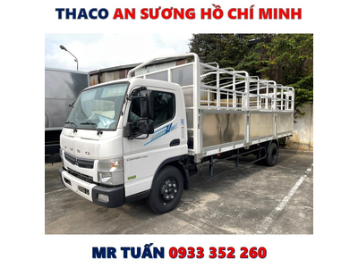 XE TẢI FUSO CANTER TF8.5L THÙNG BẠT TẢI 4,6 TẤN MỚI NHẤT
