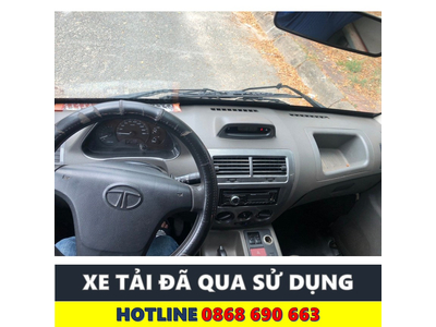 XE TẢI CŨ TATA 2016 THÙNG MUI BẠT GIÁ CỰC TỐT