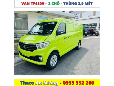 XE TẢI VAN THACO TF480V 945KG THÙNG 2,9 MÉT