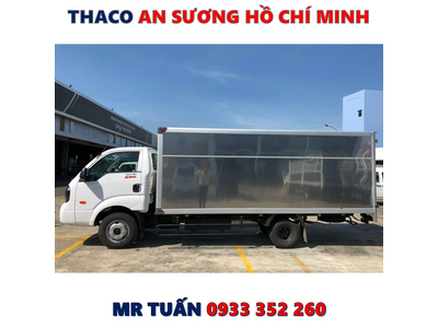 XE TẢI KIA K250L THÙNG KÍN DÀI 4,5 MÉT MỚI NHẤT