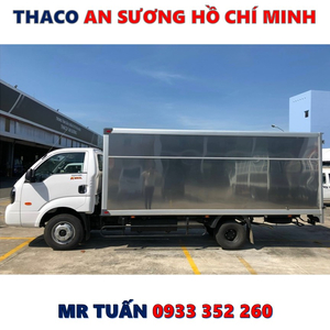 XE TẢI KIA K250L THÙNG KÍN DÀI 4,5 MÉT MỚI NHẤT