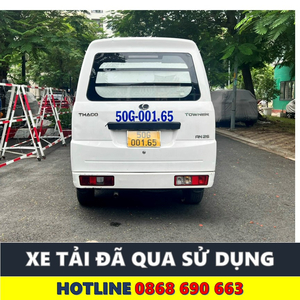 XE TẢI VAN CŨ THACO TOWNER VAN 2S 2021 GIÁ CỰC HOT