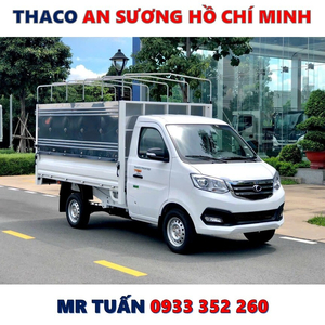 XE TẢI TF230 THÙNG MUI BẠT TẢI 990KG MỚI NHẤT