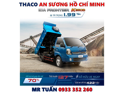 KIA K250B THÙNG BEN 1,8 MÉT KHỐI