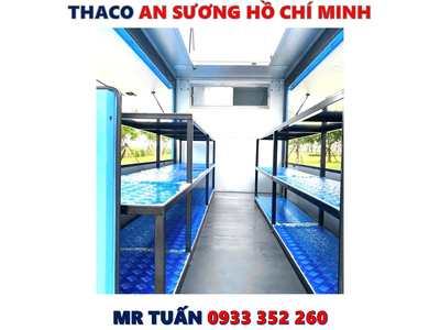 XE TẢI KIA K200 THÙNG BÁN HÀNG LƯU ĐỘNG TẢI 1,490 KG BH2 MỚI NHẤT