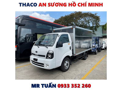 XE TẢI KIA K250 THÙNG KÍN TẢI TRỌNG 2,49 TẤN MỚI NHẤT