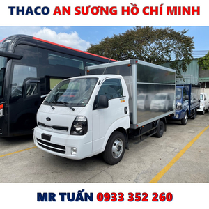 XE TẢI KIA K250 THÙNG KÍN TẢI TRỌNG 2,49 TẤN MỚI NHẤT