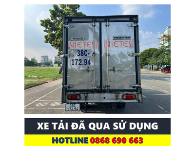 XE TẢI CŨ KIA K165 THÙNG KÍN ĐỜI 2016 GIÁ TỐT