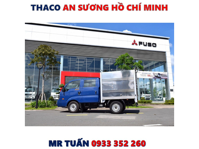 GIÁ XE TẢI KIA K200SD CABIN ĐÔI 1 CẦU (6 người) MỚI NHẤT