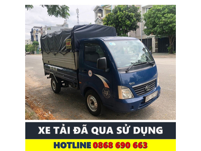 XE TẢI CŨ TATA 2016 THÙNG MUI BẠT GIÁ CỰC TỐT