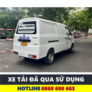 XE TẢI VAN CŨ THACO TOWNER VAN 2S 2021 GIÁ CỰC HOT