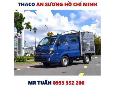 GIÁ XE TẢI KIA K200SD CABIN ĐÔI 1 CẦU (6 người) MỚI NHẤT